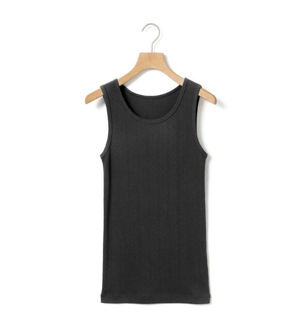 MidiUmi「MidiUmi アイレットメッシュタンクトップ」|Tシャツ・カットソー|ブラック
