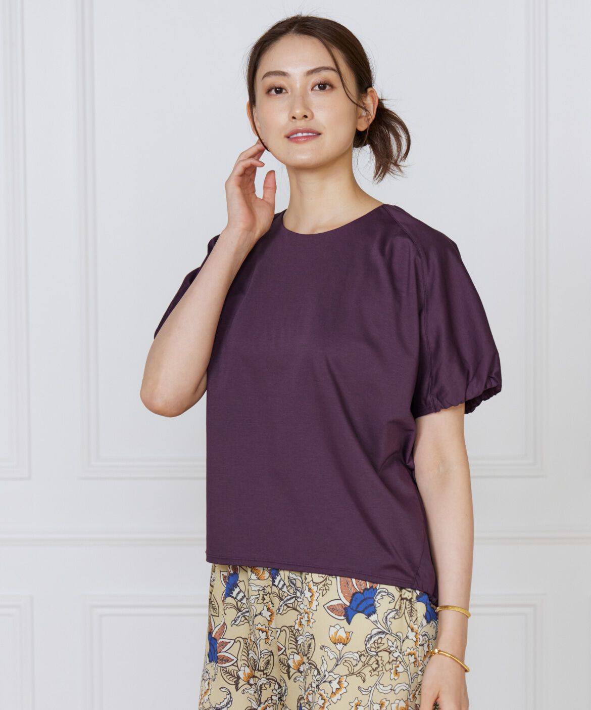 Le Souk「ドルマンスリーブカットプルオーバー」|Tシャツ・カットソー|