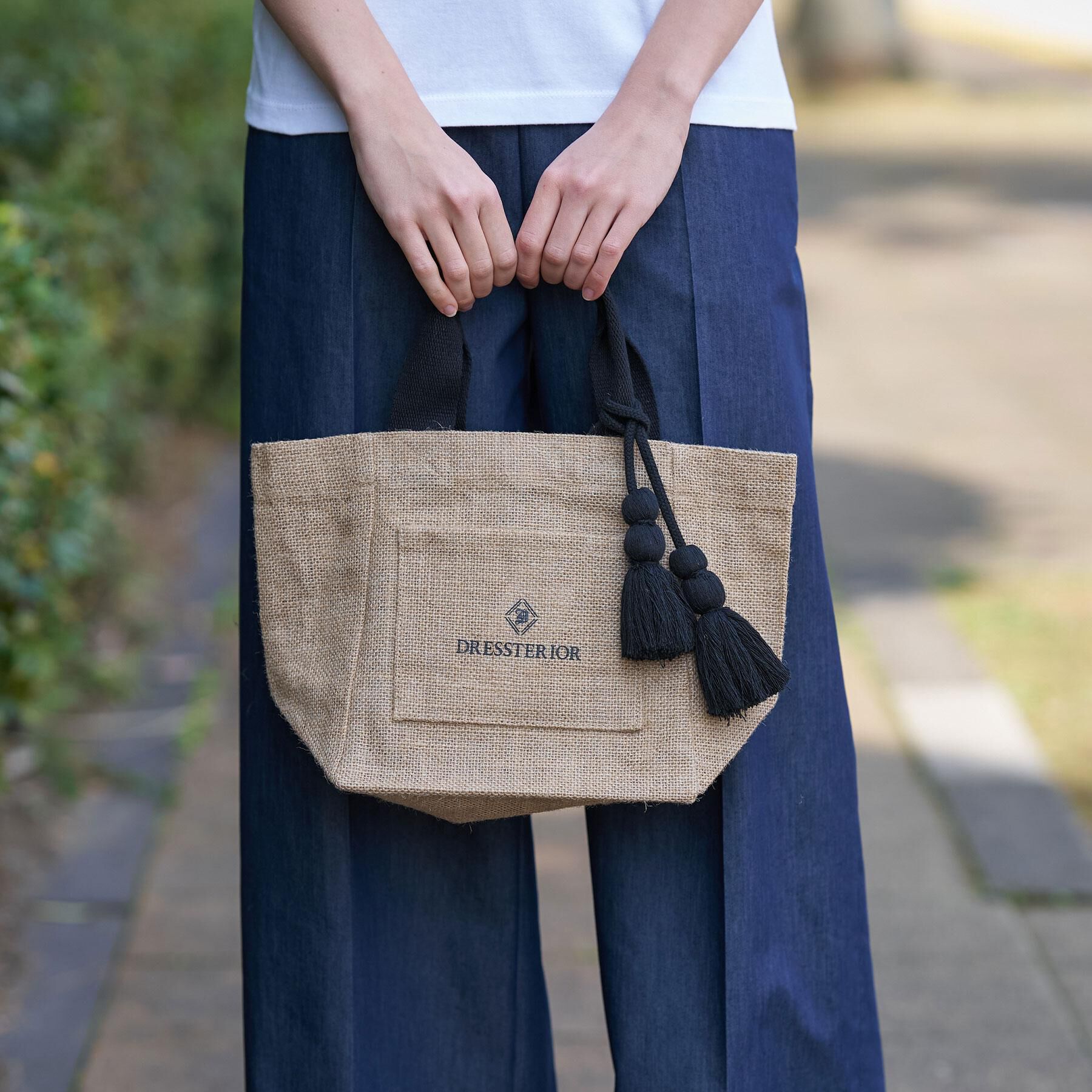 DRESSTERIOR「【otonaMUSE5月号掲載】ジュートキャンバス トートバッグ」|トートバッグ|