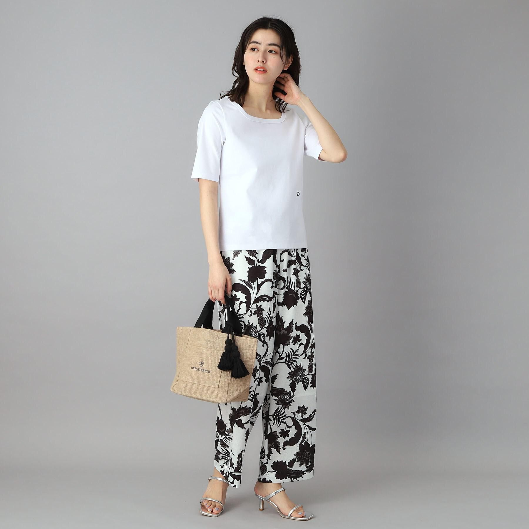 DRESSTERIOR「【otonaMUSE5月号掲載】ジュートキャンバス トートバッグ」|トートバッグ|