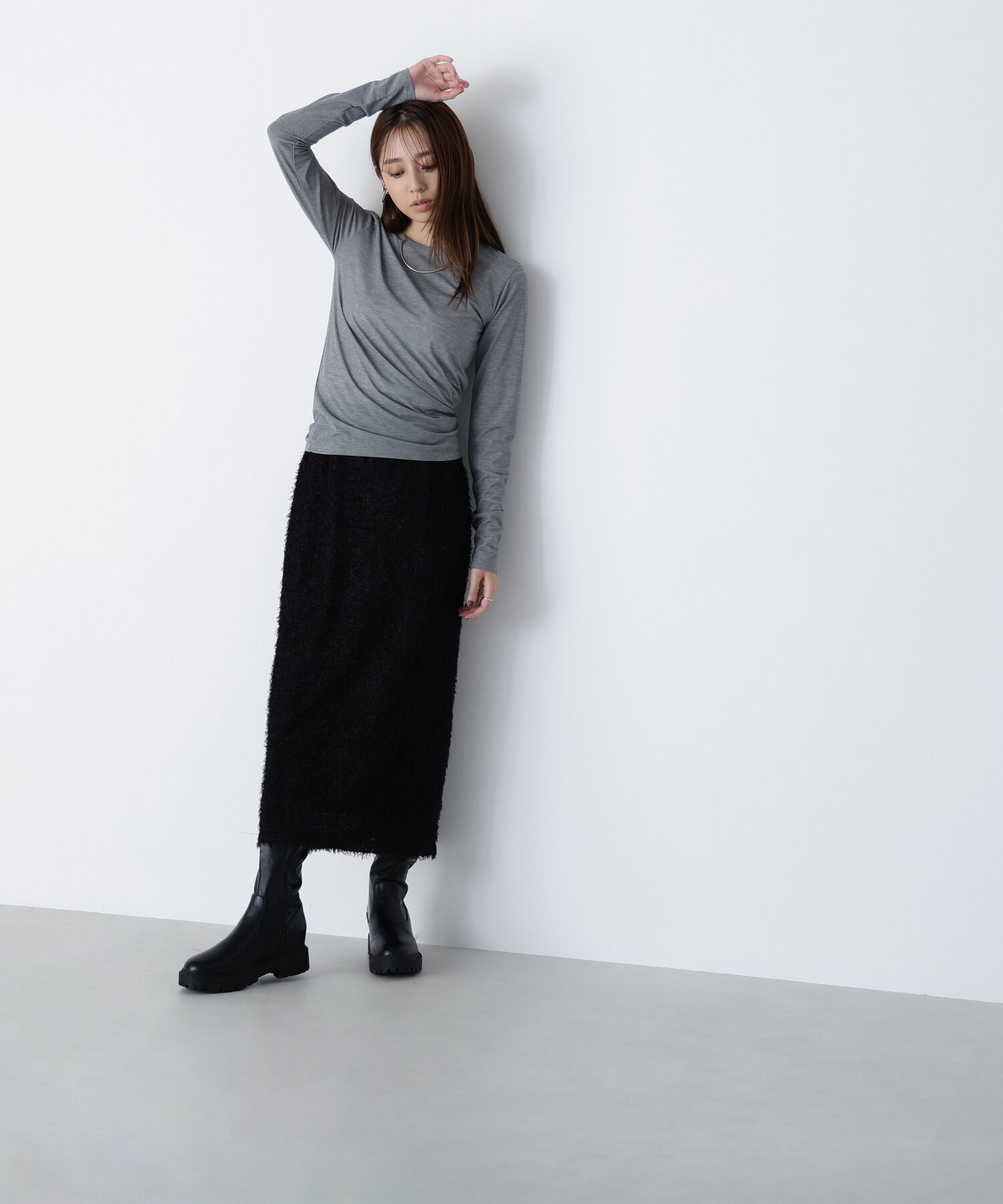  「シアーカットソーシリーズ クルーネック」|Tシャツ・カットソー|