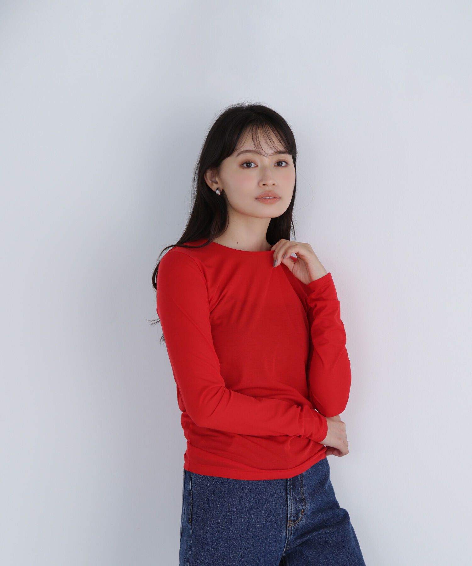  「シアーカットソーシリーズ クルーネック」|Tシャツ・カットソー|
