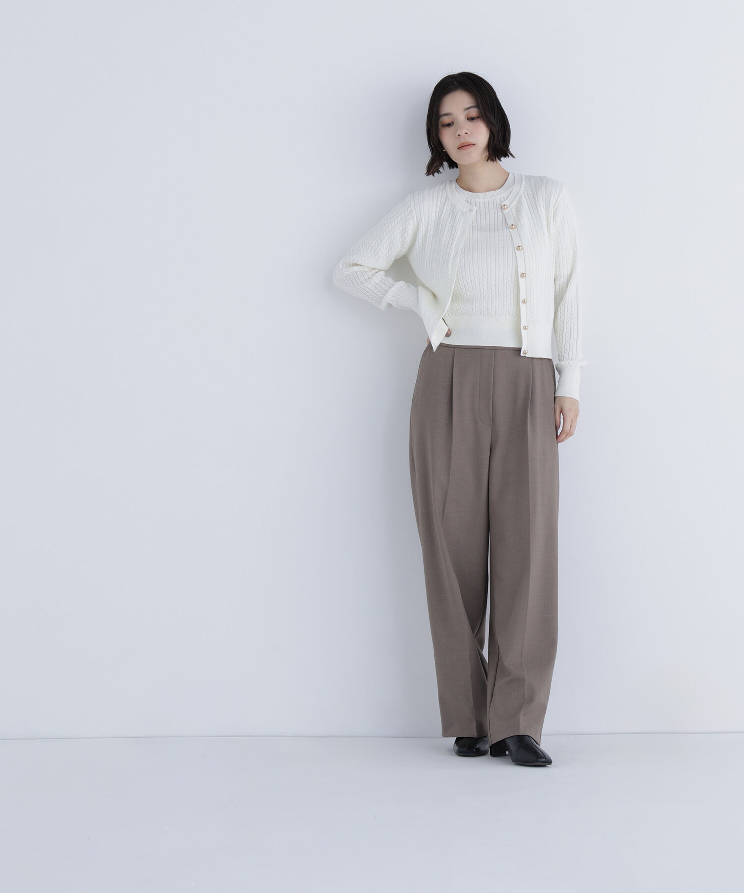  「ウォームタッチワイドパンツ」|その他|