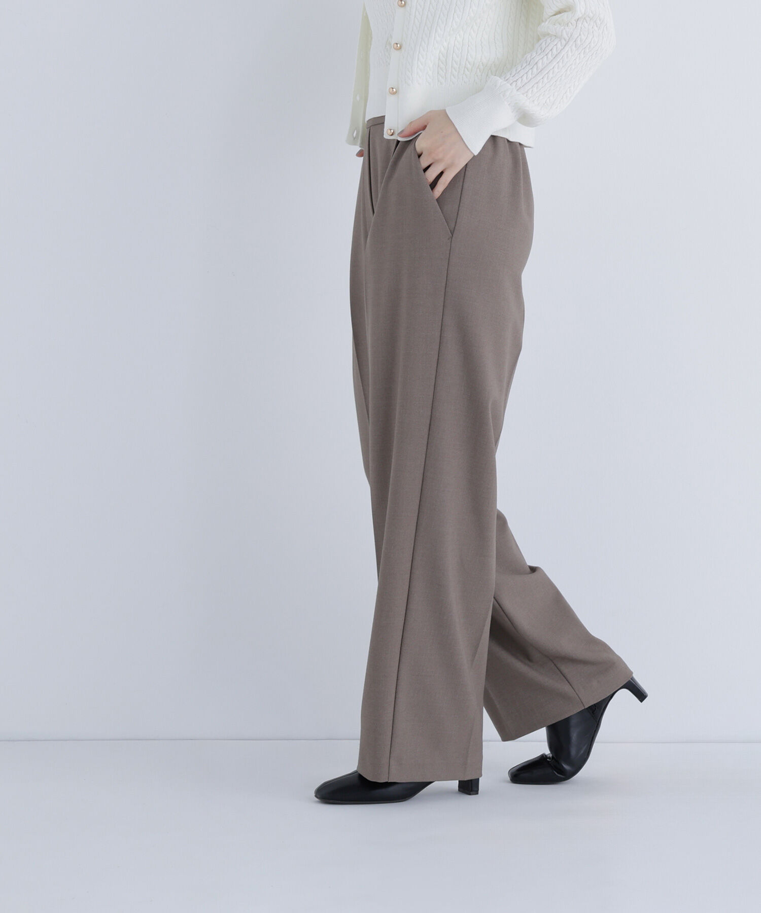  「ウォームタッチワイドパンツ」|その他|