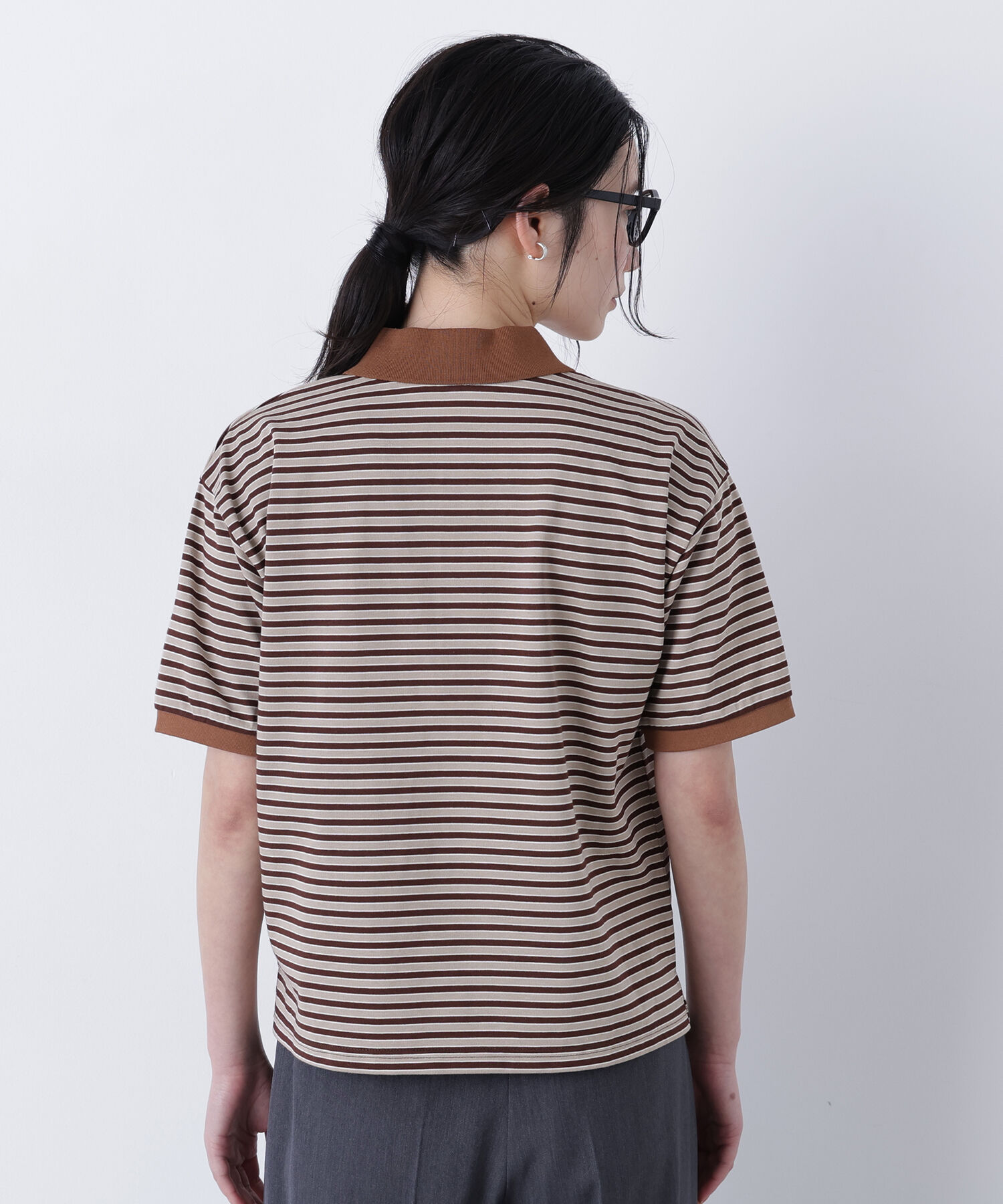  「〈N.〉ボーダーカットソー」|Tシャツ・カットソー|