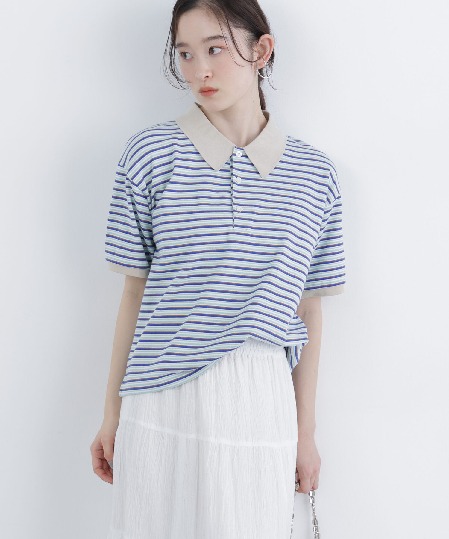  「〈N.〉ボーダーカットソー」|Tシャツ・カットソー|