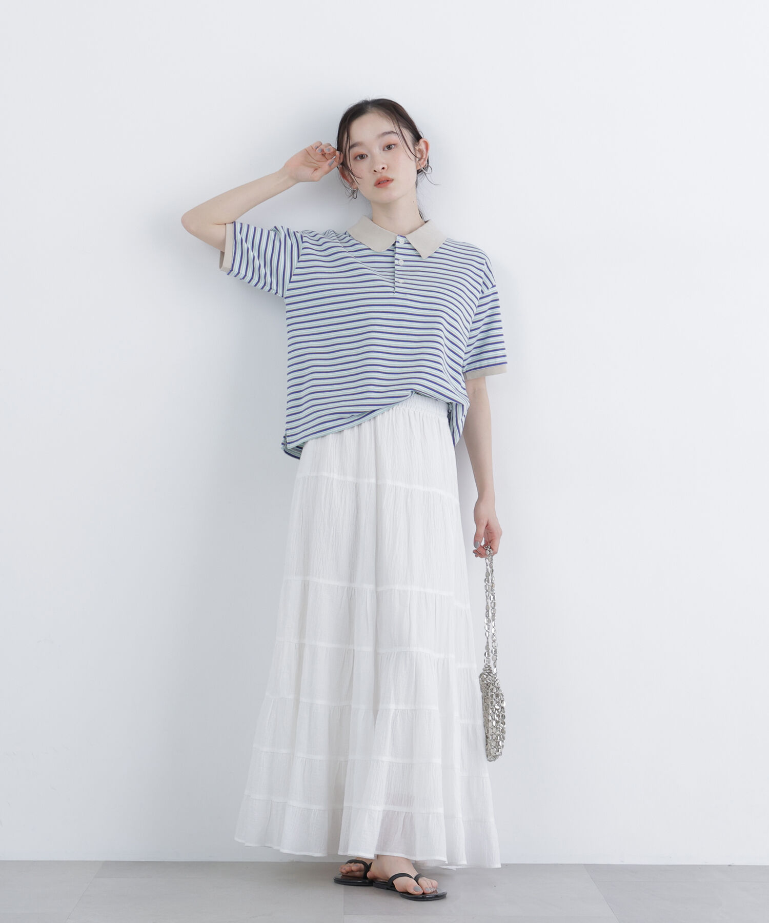  「〈N.〉ボーダーカットソー」|Tシャツ・カットソー|