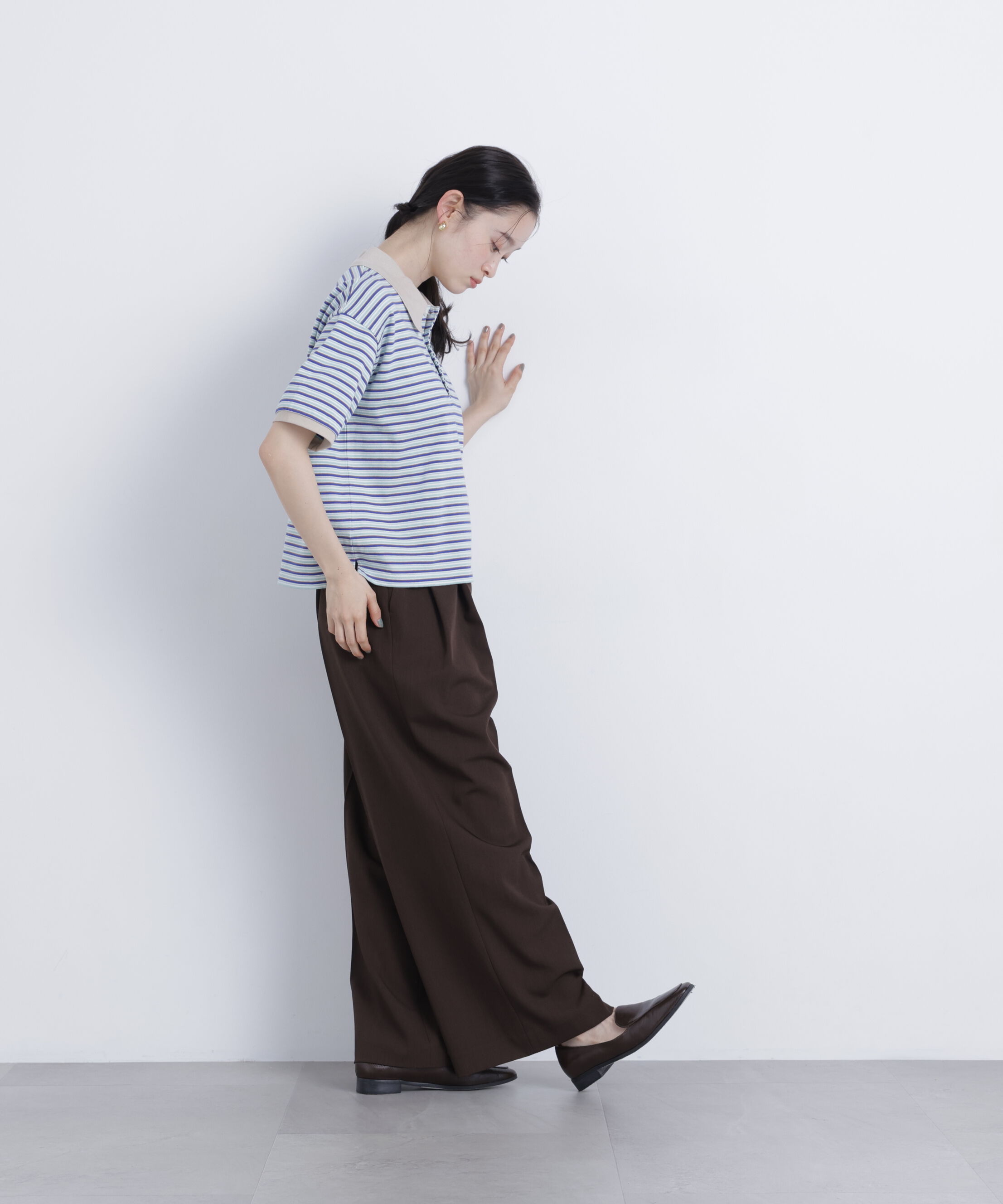  「〈N.〉ボーダーカットソー」|Tシャツ・カットソー|