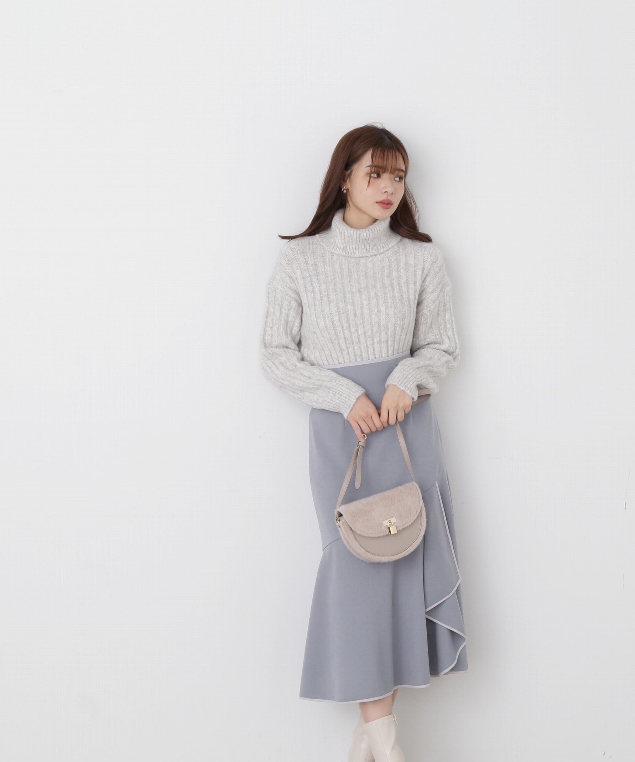 PROPORTION BODY DRESSING「パイピングマーメイドスカート」|スカート|