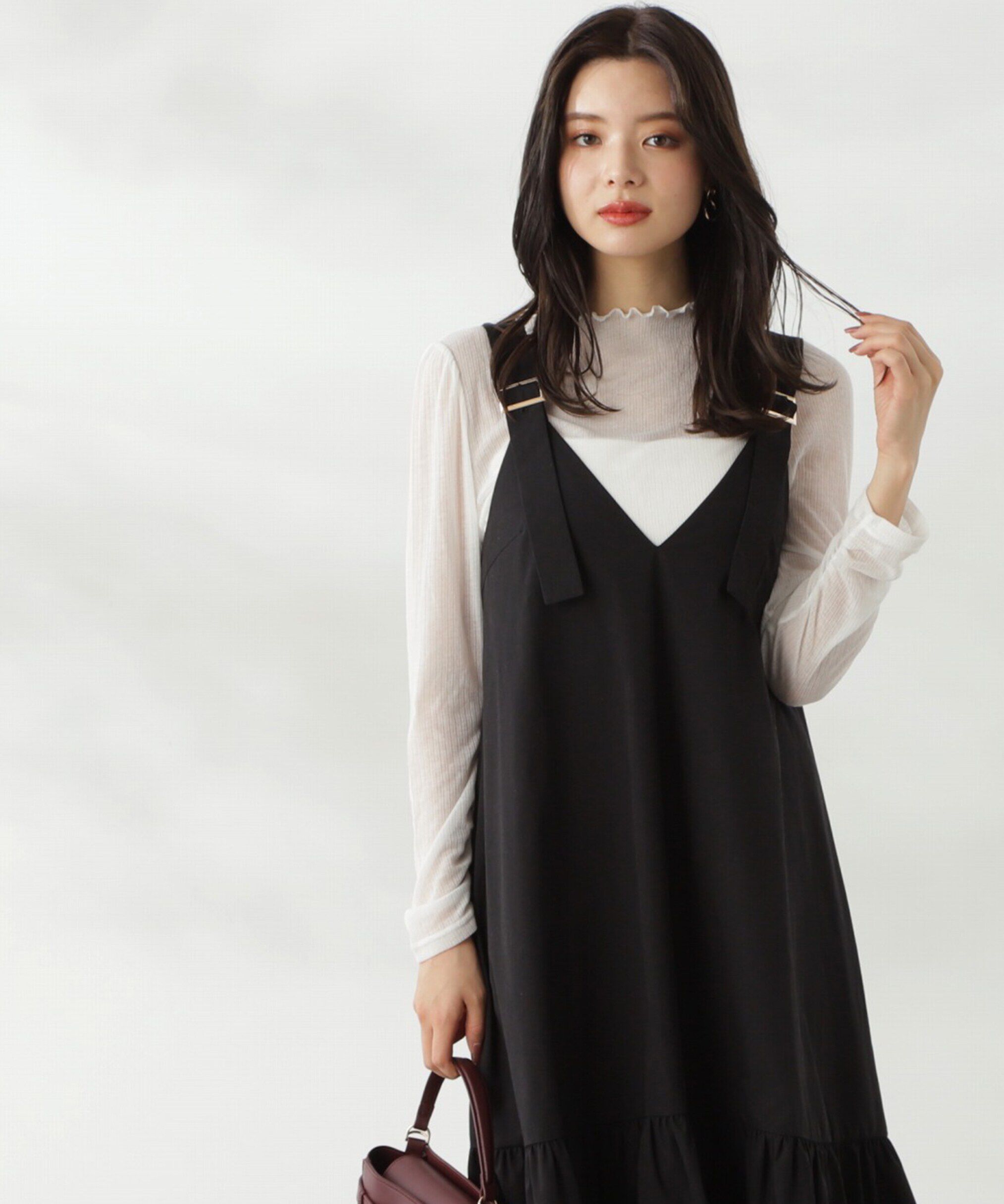 PROPORTION BODY DRESSING「シアーリブカットソー」|Tシャツ・カットソー|エクリュ1