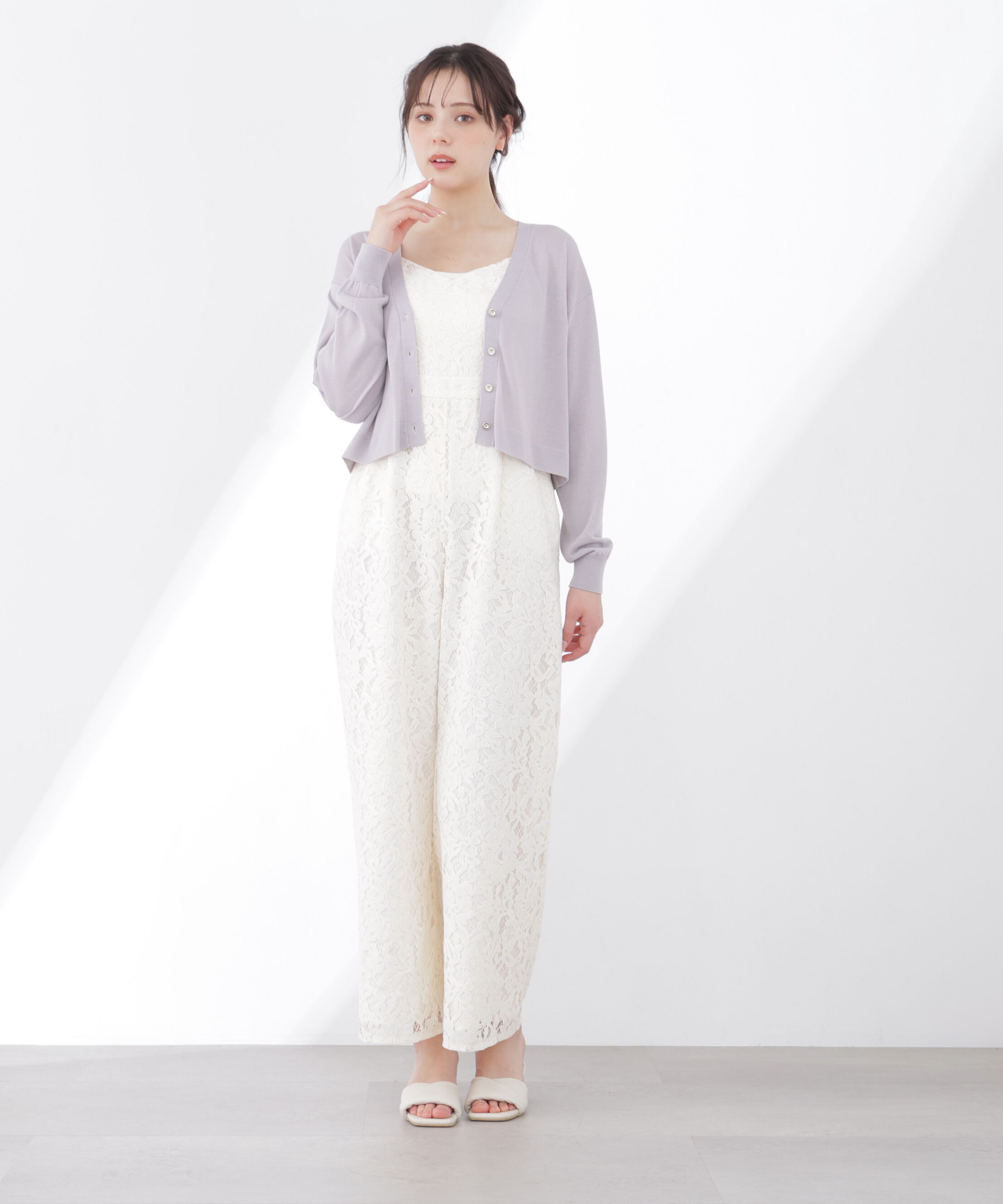 PROPORTION BODY DRESSING「＜UVカット＞シアーカーディガン」|カーディガン|
