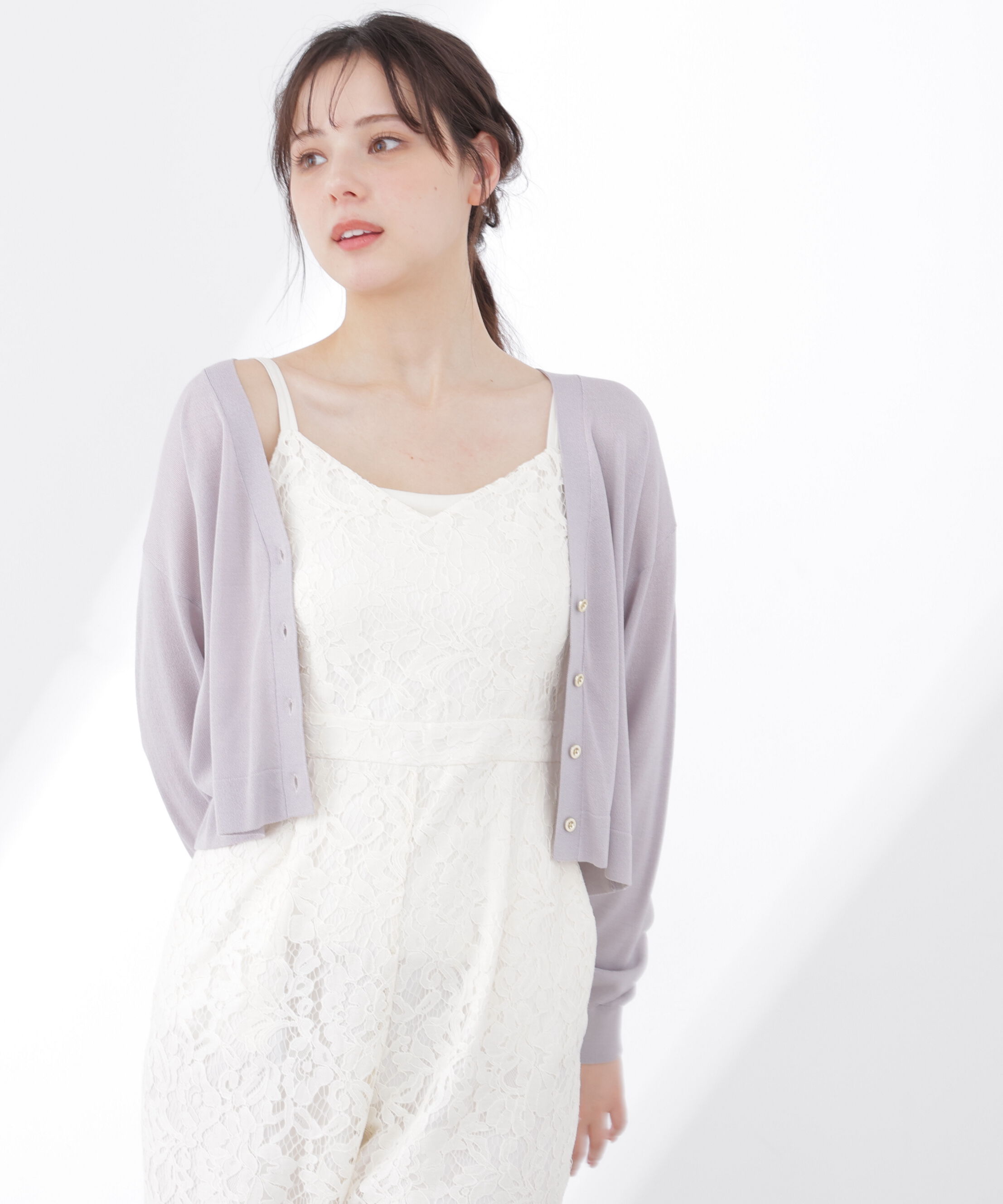 PROPORTION BODY DRESSING「＜UVカット＞シアーカーディガン」|カーディガン|