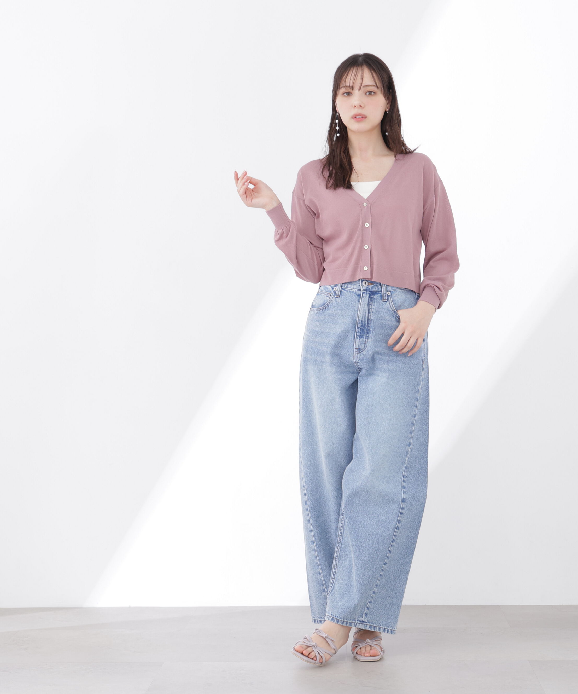 PROPORTION BODY DRESSING「＜UVカット＞シアーカーディガン」|カーディガン|