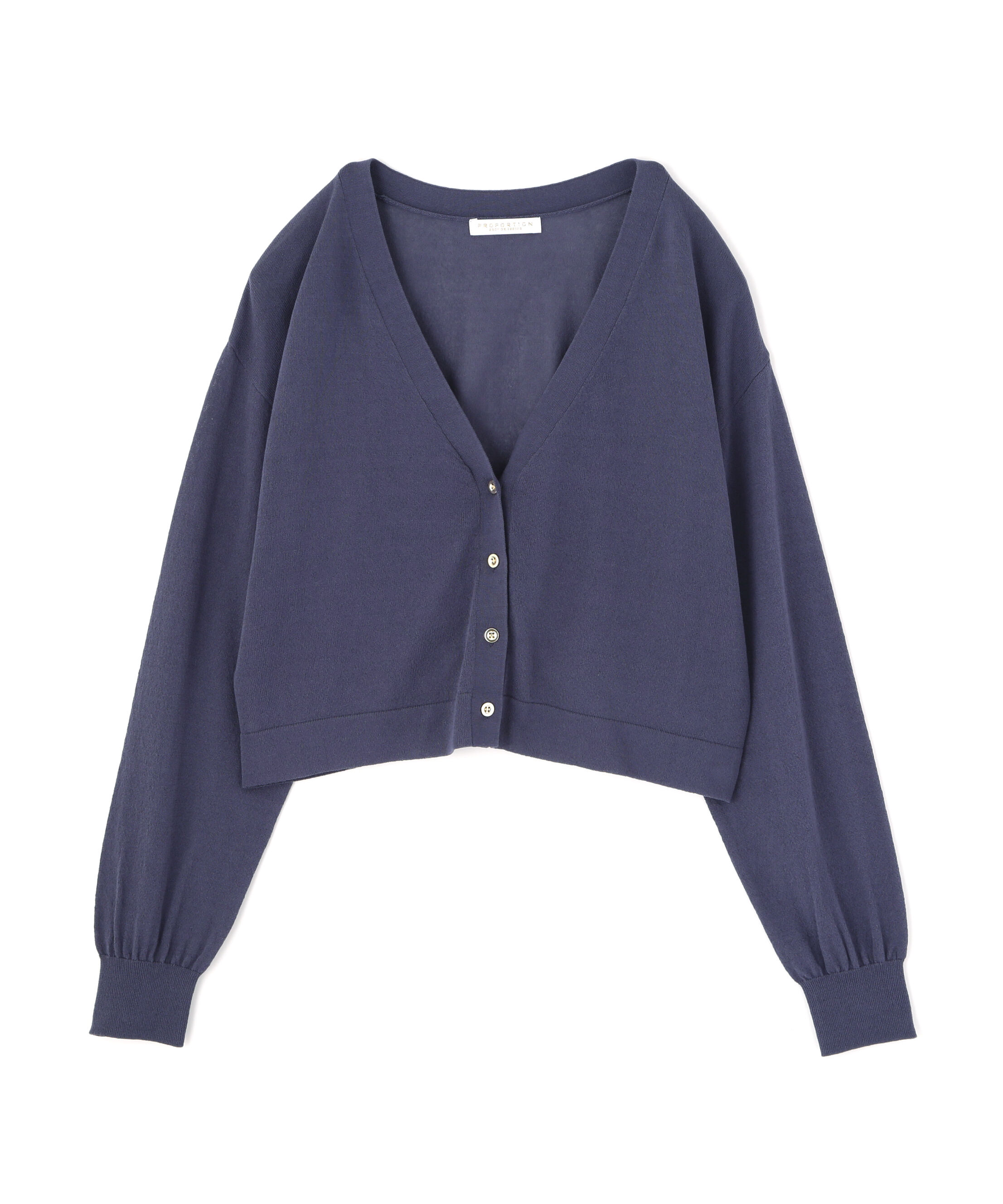 PROPORTION BODY DRESSING「＜UVカット＞シアーカーディガン」|カーディガン|ネイビー