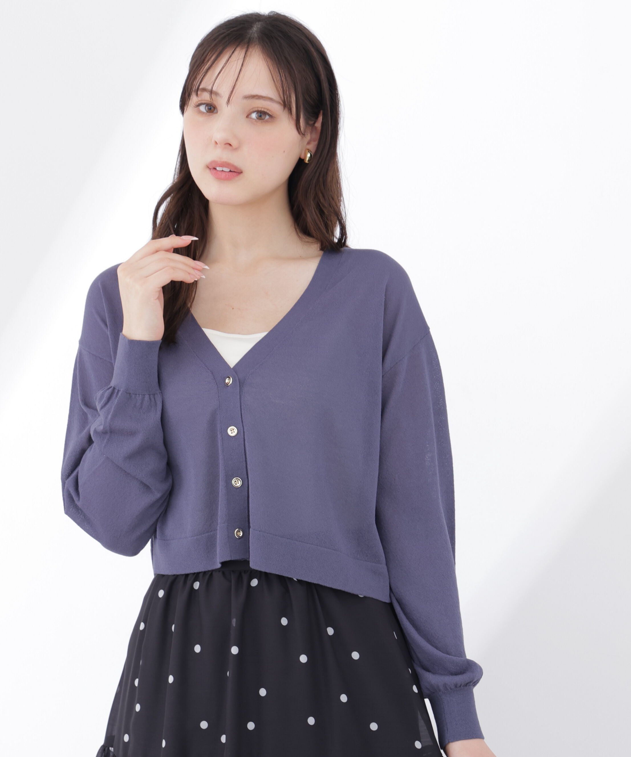 PROPORTION BODY DRESSING「＜UVカット＞シアーカーディガン」|カーディガン|