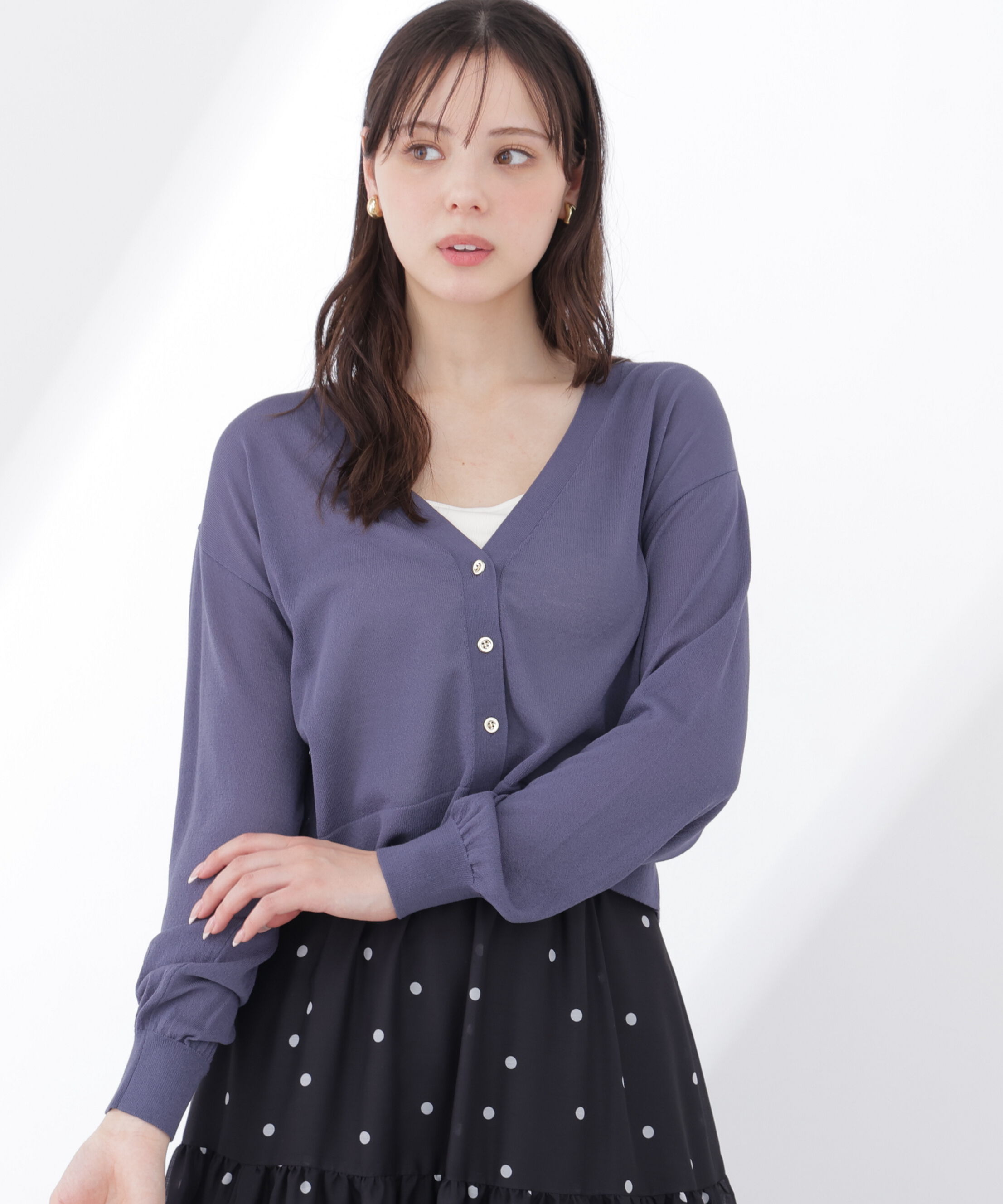 PROPORTION BODY DRESSING「＜UVカット＞シアーカーディガン」|カーディガン|