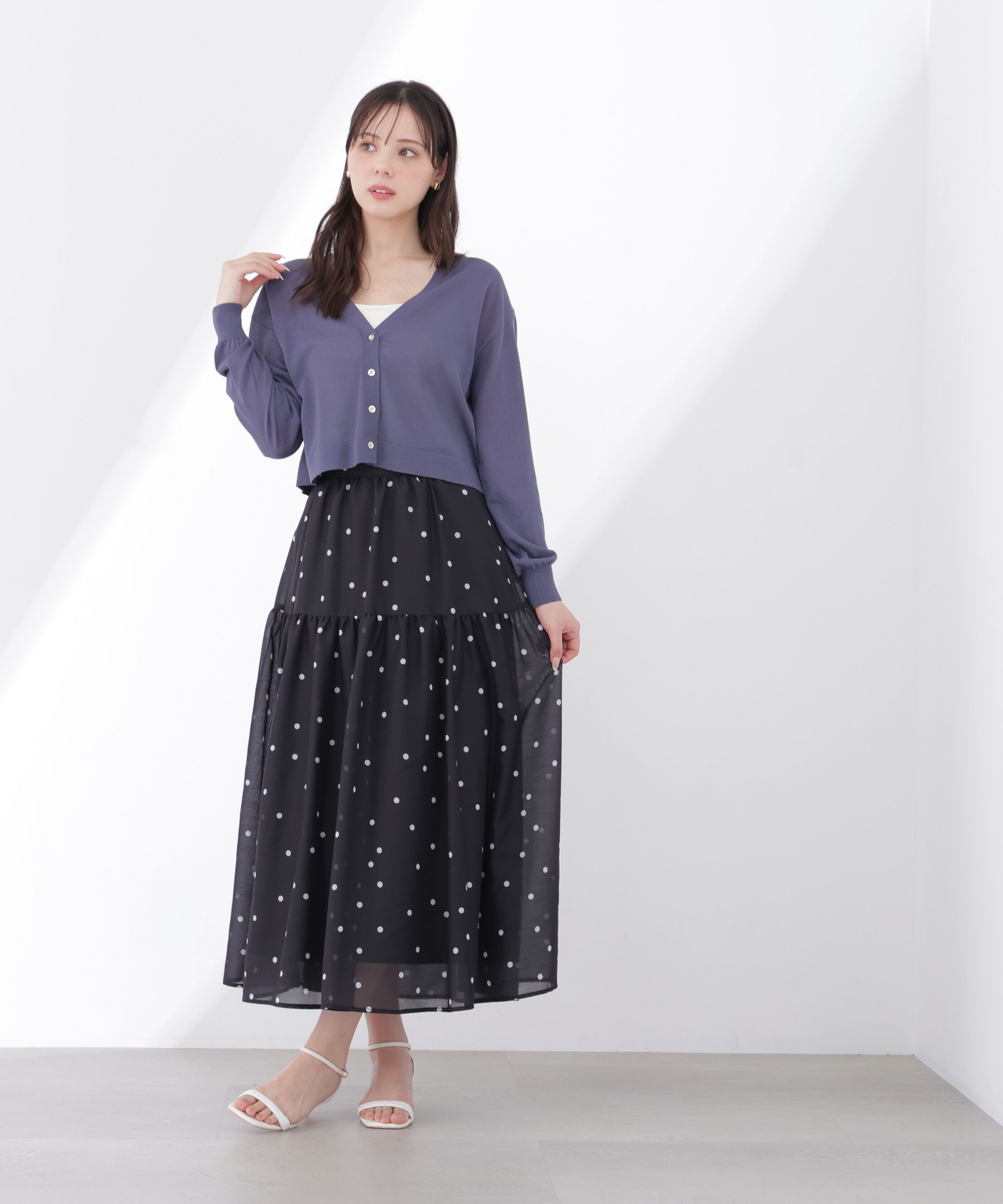PROPORTION BODY DRESSING「＜UVカット＞シアーカーディガン」|カーディガン|