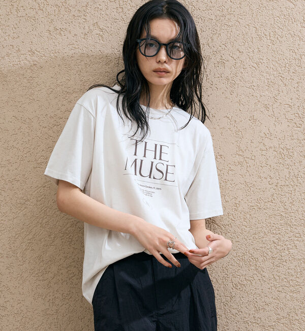 Doux archives「ＴＨＥ　ＭＵＳＥ　Ｔｅｅ」|Tシャツ・カットソー|BEIGE