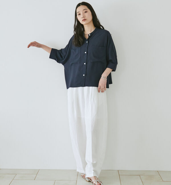 Doux archives「ジョーゼットドルマンシャツ」|シャツ・ブラウス|