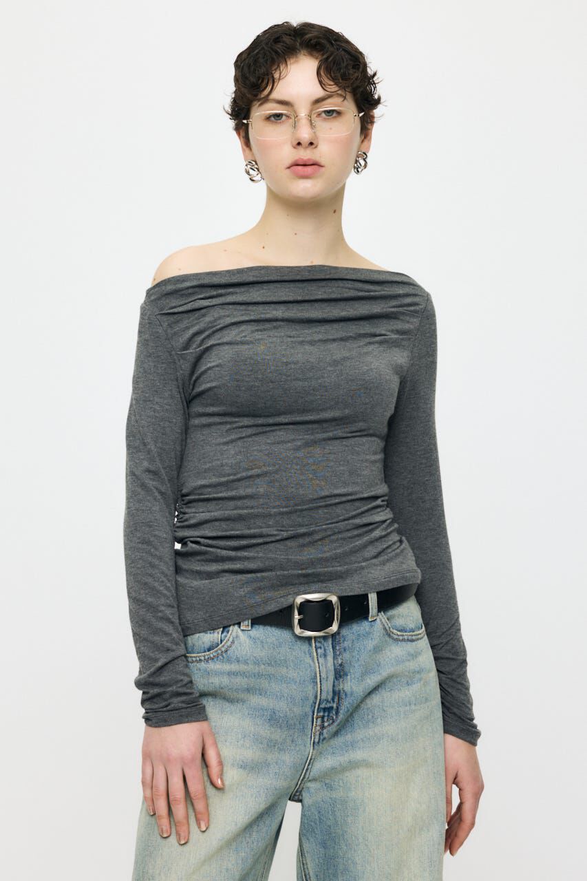 MOUSSY「GATHER 3WAY トップス」|Tシャツ・カットソー|