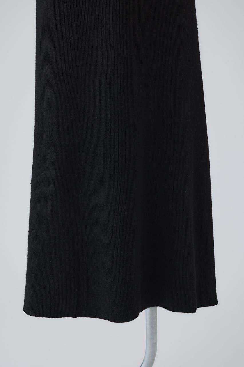 RIM.ARK 「Long high collar knit dress」|ワンピース|