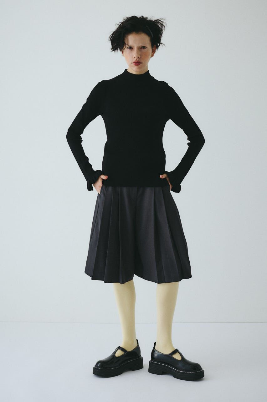 HeRIN.CYE「cuff frill tops」|ニット・セーター|