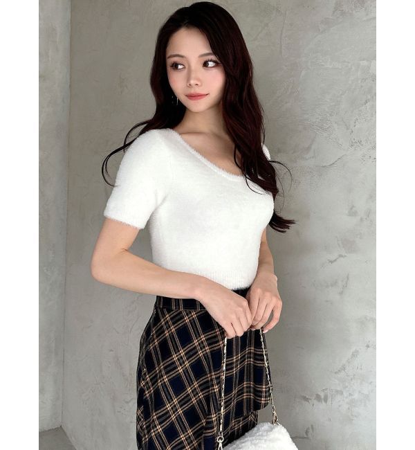 RESEXXY「ミニシャギーニットトップス」|ニット・セーター|
