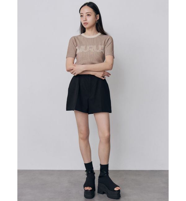 MURUA「タックショートパンツ【ベルト付】」|その他|
