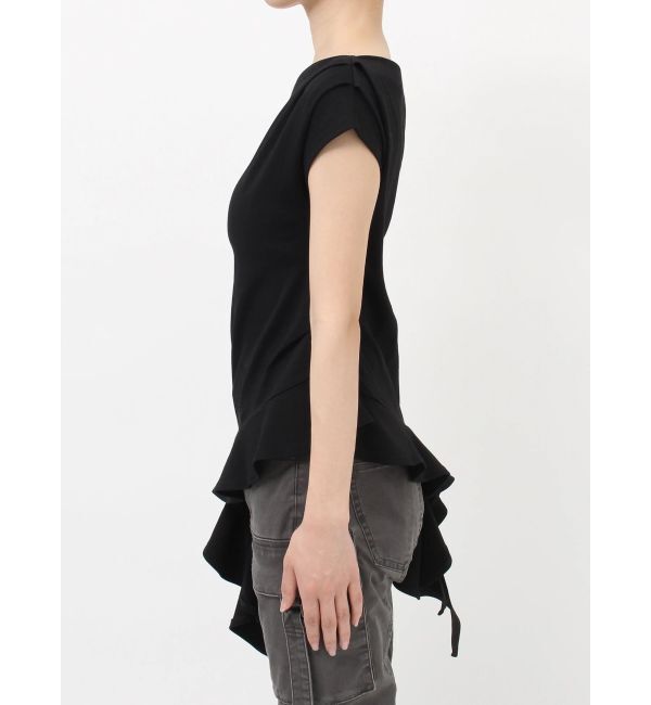 MURUA「ラッフルヘムワンショルトップス」|Tシャツ・カットソー|