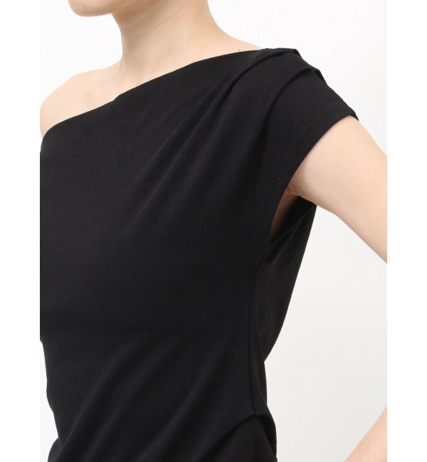 MURUA「ラッフルヘムワンショルトップス」|Tシャツ・カットソー|