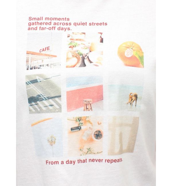Ungrid「フォトプリントコンパクトTee」|Tシャツ・カットソー|