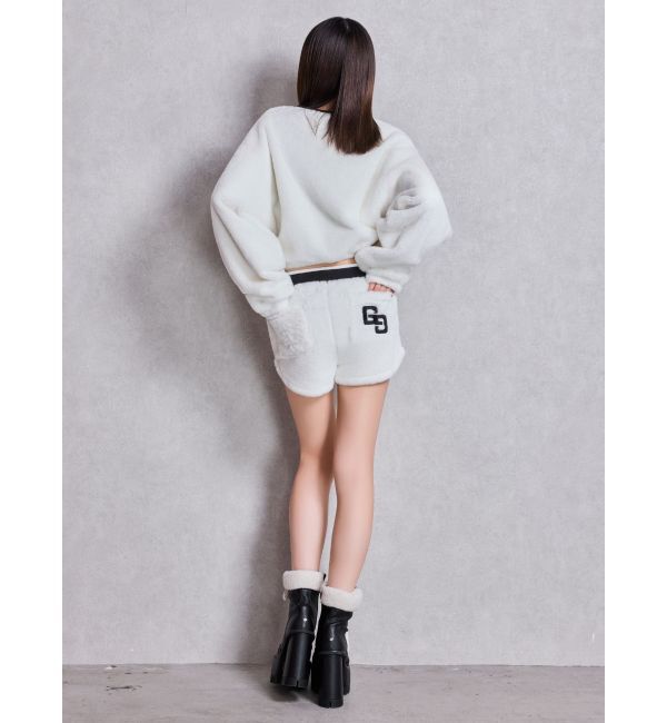 GYDA「GG ECO FURショートトップス」|Tシャツ・カットソー|