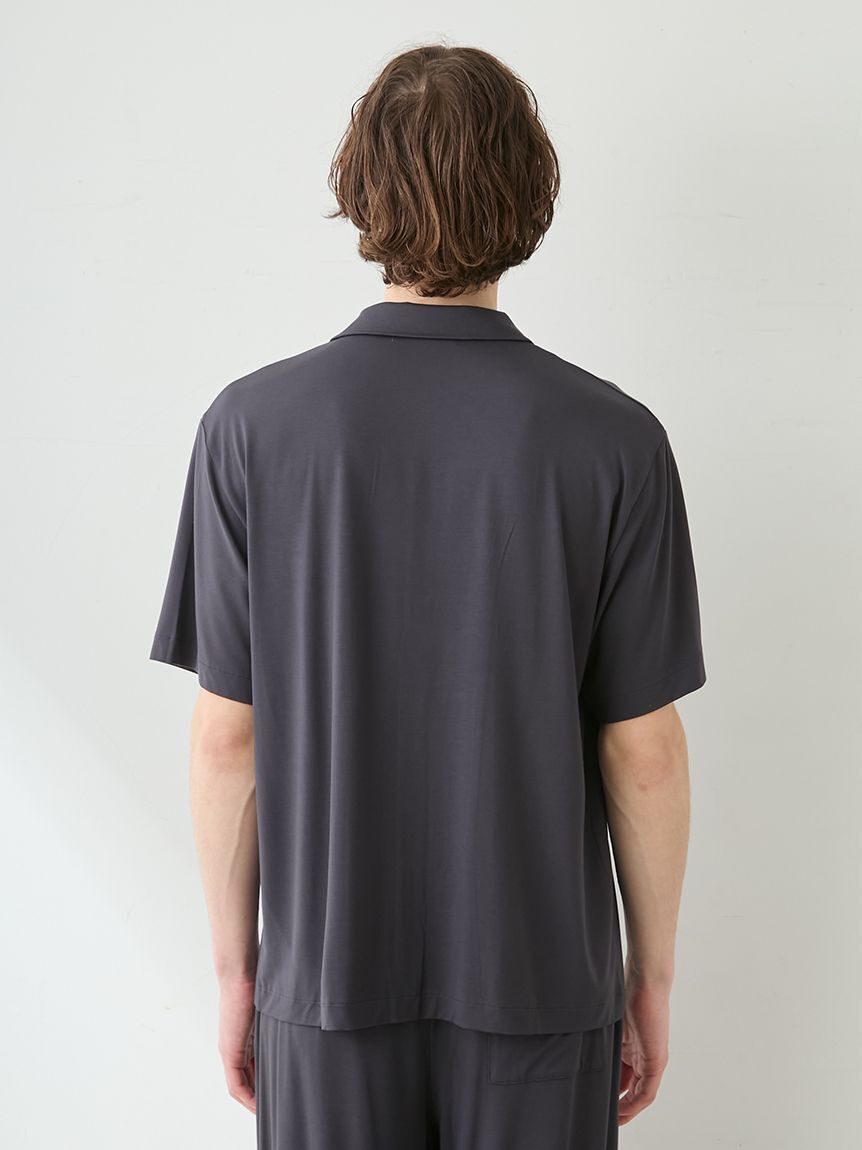 GELATO PIQUE HOMME「【HOMME】【接触冷感】COOLレーヨンロゴシャツ」|シャツ・ブラウス|