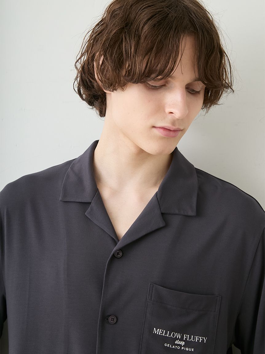 GELATO PIQUE HOMME「【HOMME】【接触冷感】COOLレーヨンロゴシャツ」|シャツ・ブラウス|