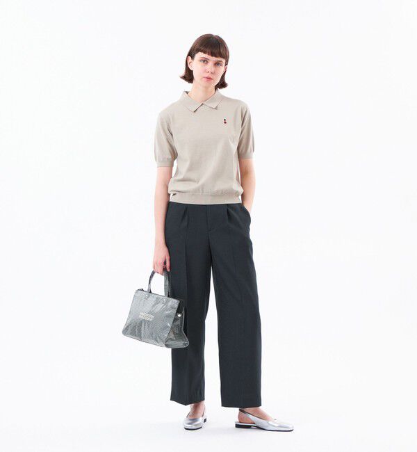 MACKINTOSH PHILOSOPHY「【WEB&一部店舗限定】バッキンガムベア ポロカラーニット」|ニット・セーター|