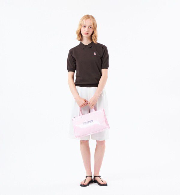 MACKINTOSH PHILOSOPHY「【WEB&一部店舗限定】バッキンガムベア ポロカラーニット」|ニット・セーター|