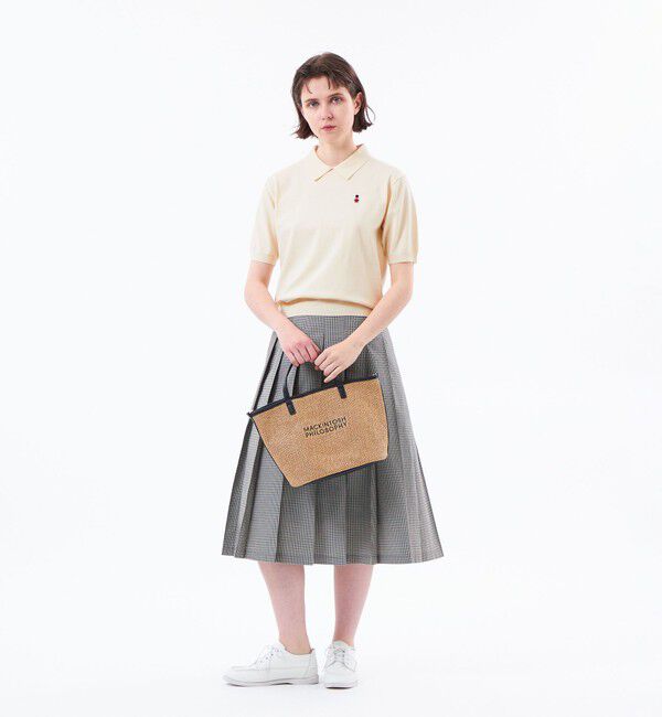 MACKINTOSH PHILOSOPHY「【WEB&一部店舗限定】バッキンガムベア ポロカラーニット」|ニット・セーター|