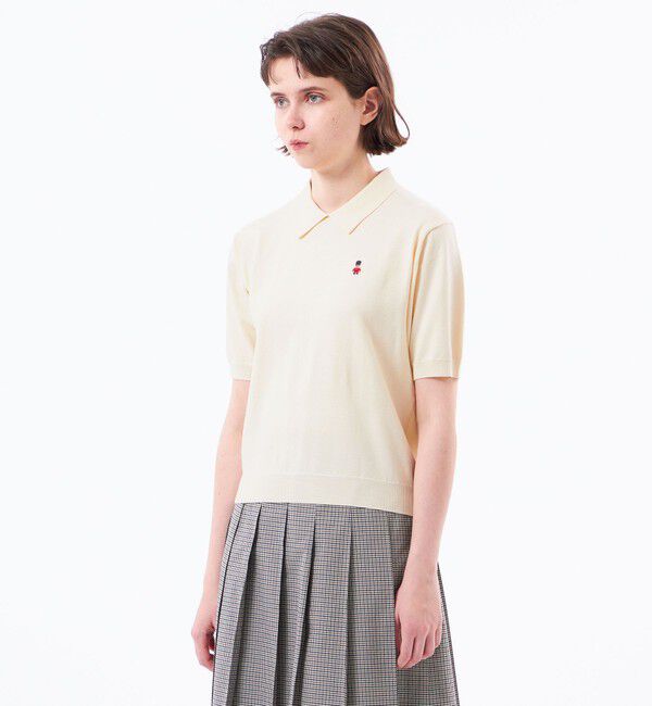 MACKINTOSH PHILOSOPHY「【WEB&一部店舗限定】バッキンガムベア ポロカラーニット」|ニット・セーター|