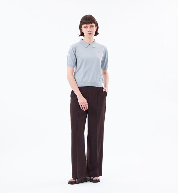MACKINTOSH PHILOSOPHY「【WEB&一部店舗限定】バッキンガムベア ポロカラーニット」|ニット・セーター|