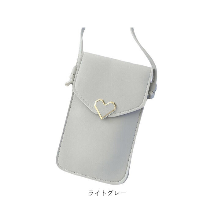 BACKYARD FAMILY「スマホポーチ 入れたまま 通販 レディース スマホポシェット 縦 スマホショルダーバッグ」|ショルダー・メッセンジャー|