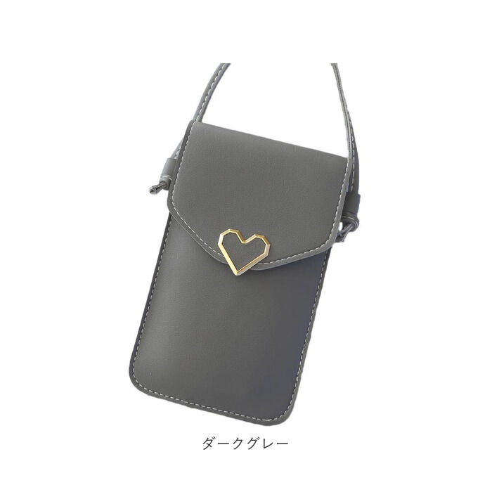 BACKYARD FAMILY「スマホポーチ 入れたまま 通販 レディース スマホポシェット 縦 スマホショルダーバッグ」|ショルダー・メッセンジャー|