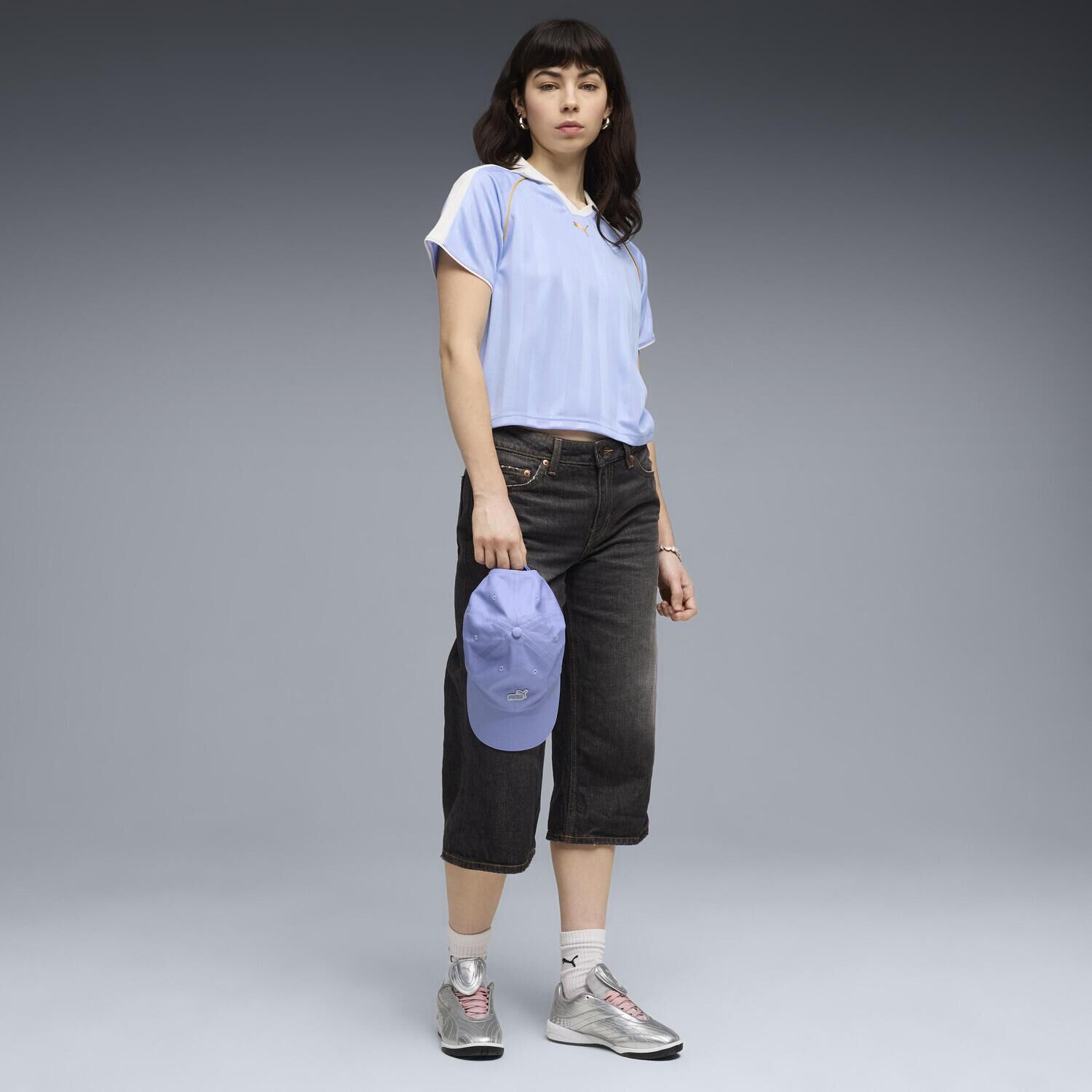 PUMA「【PUMA ｳｪｱ】W T7 RELAXED FOOTBALL JERSEY」|Tシャツ・カットソー|