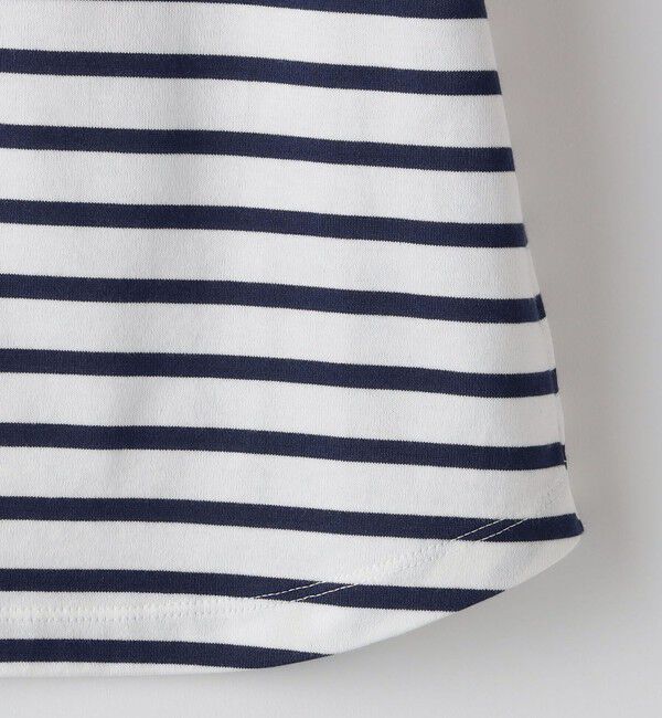 SHIPS KIDS「SHIPS KIDS:100～130cm / オーガニック コットン フリル スリーブ TEE」|Tシャツ・カットソー|