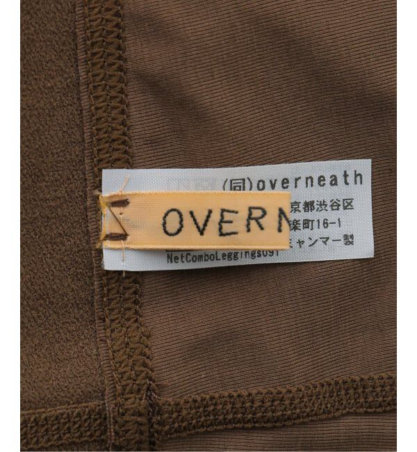  「OVERNEATH NETCOMBO LEGGINGS091：レギンス」|レギンス・スパッツ|