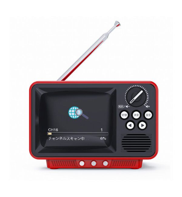 journal standard Furniture「★《WEB限定》【WINTECH/ウィンテック】ONE SEG TV 2.8inch　ワンセグテレビ」|電化製品|