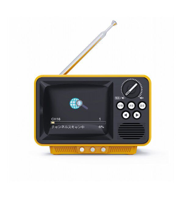 journal standard Furniture「★《WEB限定》【WINTECH/ウィンテック】ONE SEG TV 2.8inch　ワンセグテレビ」|電化製品|