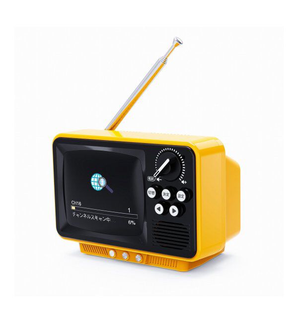 journal standard Furniture「★《WEB限定》【WINTECH/ウィンテック】ONE SEG TV 2.8inch　ワンセグテレビ」|電化製品|イエロー
