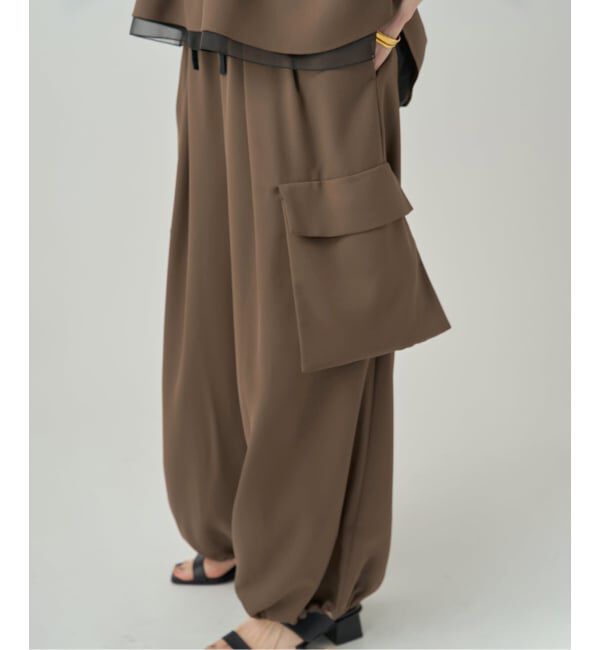VERMEIL par iena「《手洗い可》Utility イージーパンツ」|その他|