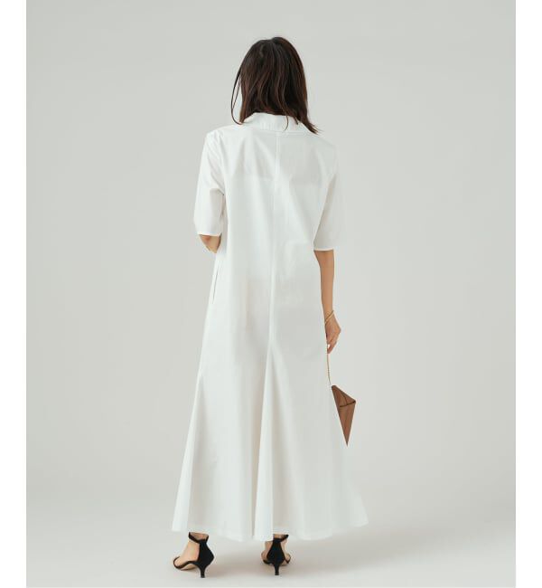 VERMEIL par iena「Cotton Linen Flare Dress」|ワンピース|