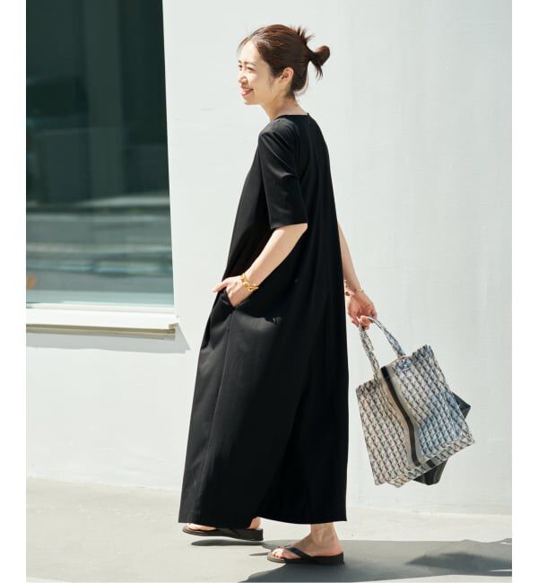VERMEIL par iena「Smooth マキシワンピース」|ワンピース|